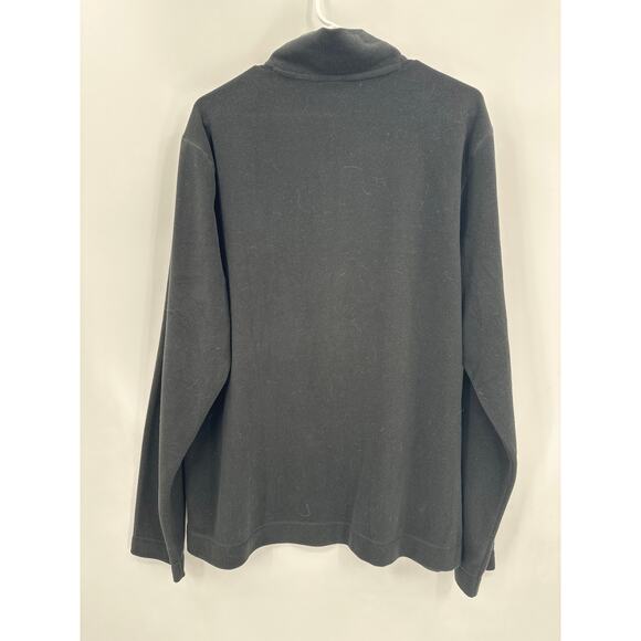 Rains Addis Fleece Half Zip in Black Unisex Size large - Picture 6 of 8